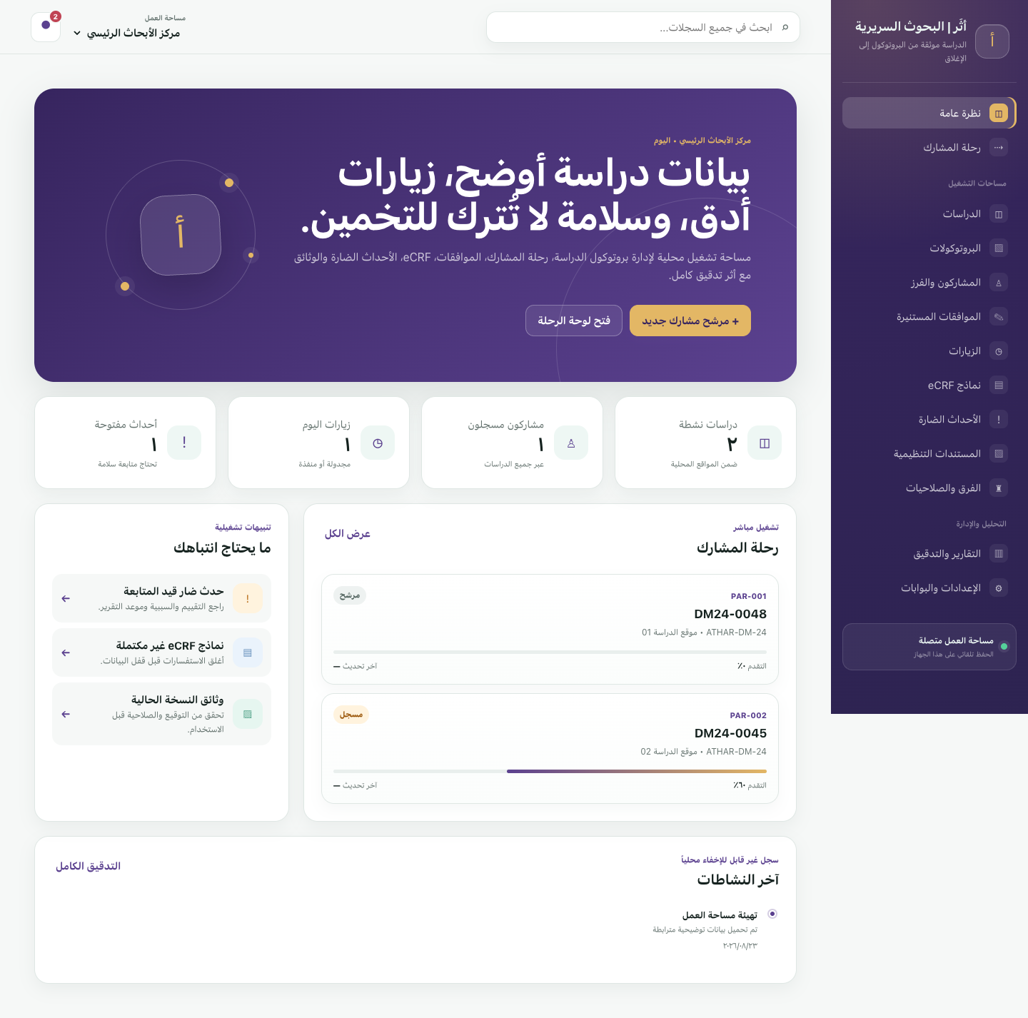 Athar Clinical Research