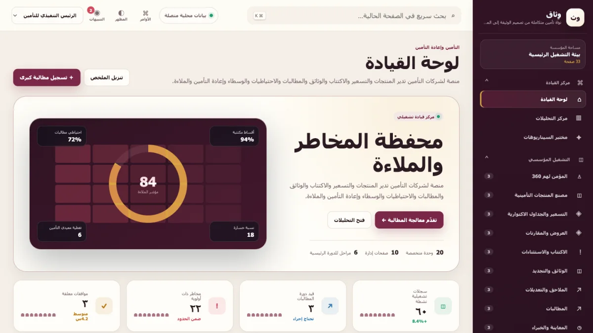 Withaq Insurance Core